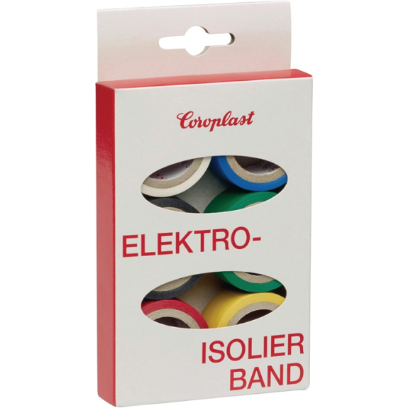 Elektroisolierband-Set 302 6-tlg.L.je 3, B.19mm Ktr.-Beschreibung lesen