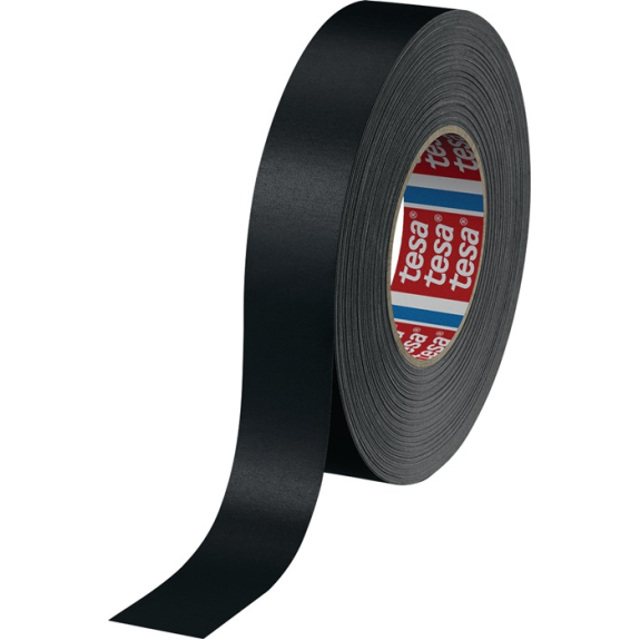 Bande de ruban tissu Premium 4651 noir L.50m W.30mm Rl.-Lire la description
