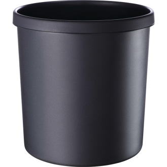 Papierkorb 18l H310xØ295mm m.Griffrand Ku.schwarz-Beschreibung lesen