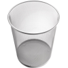 Papierkorb 23l H350xØ295mm m.Lochdekor STA silber Papierkorb 23l H350xØ295mm m.Lochdekor STA silber