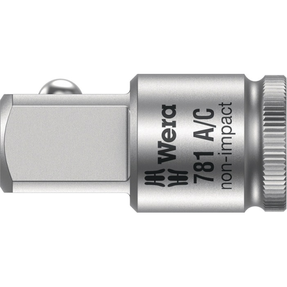 Vergrößerungsstück 781 A 1/4 " Antr.1/4 Zoll Abtrieb 1/2 Zoll L.36,0mm-Beschreibung lesen