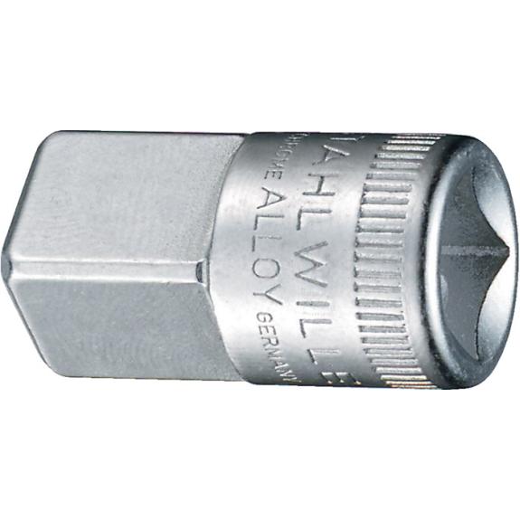 Vergrößerungück 432 Antr.3/8 Zoll Abtrieb 1/2 Zoll L.35mm Vergrößerungück 432 Antr.3/8 Zoll Abtrieb 1/2 Zoll L.35mm-Beschreibung lesen