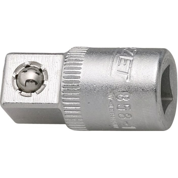 Pièce d'agrandissement 858-1 entraînement 1/4 pouce sortie 3/8 pouce L.26,5mm-Leggi tutto