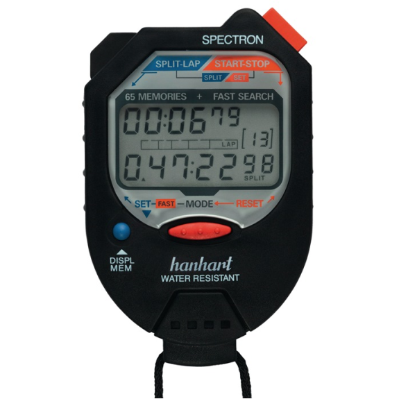 Stoppuhr Spectron 1/100 Min.1/100 Sek.dig.-Beschreibung lesen