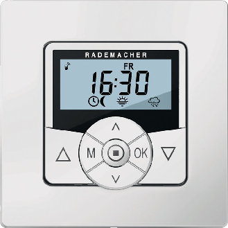 HomeTimer DuoFern ultraweiß inkl. Abdeckrahmen 3 V-Beschreibung lesen