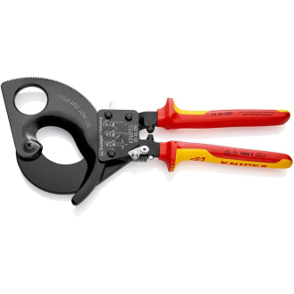 Kabelschneider Gesamt-L.280mm max.52 (380 mm²)mm Mehrkomp.-Hüllen VDE-Beschreibung lesen