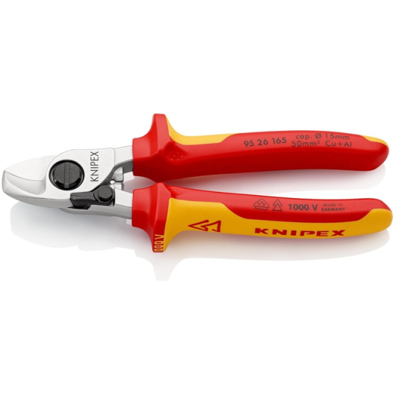 Coupe-câble L.165mm tête chromée VDE manchons multi-composants forme 2-Leer más