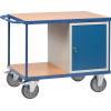 Werksttwagen H900xB1250xT800mm lichtgrau/ brillantblau Anz.Schubl.xH