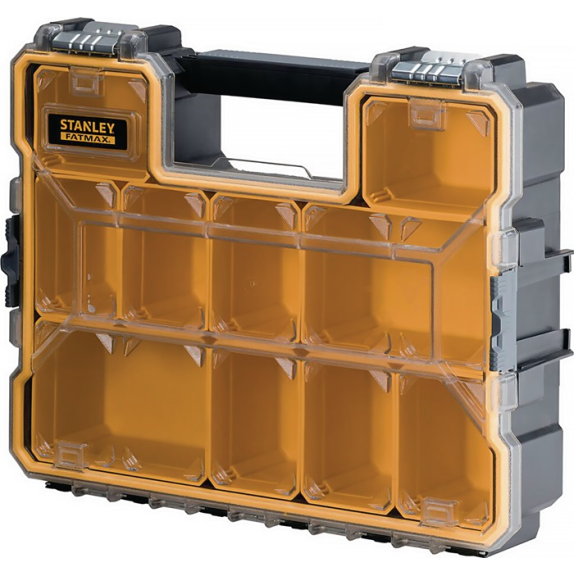 Boîte d'assortiment FMax L446xP357xH116mm 10 compartiments-Lire la description