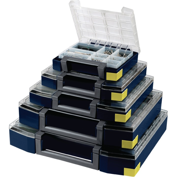 Sortimentskoffer boxxser B421xT361xH78mm 14 Fächer m.Profilraster-Beschreibung lesen