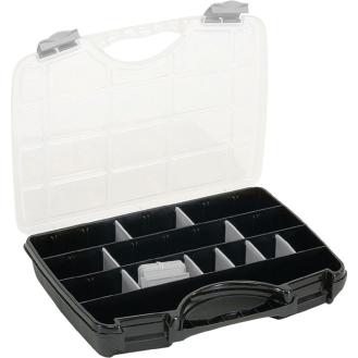 Sortimentskasten B388xT290xH61mm max.25 Fächer 21 lose Trennw.-Beschreibung lesen