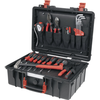 Werkzeugsortiment Basic Set L mechanik 45531 37-tlg.im Schutzkoffer-Beschreibung lesen