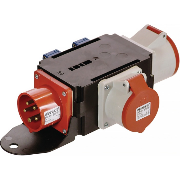 CEE-Adapter MIXO DONAU 1xCEE-Stecker 400V,16 A,5-polig IP44 AS-SCHWABE-Beschreibung lesen