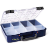 Sortimentskasten CarryLite 80 4x8-9 B337xT278xH80mm 9 Fächer blau