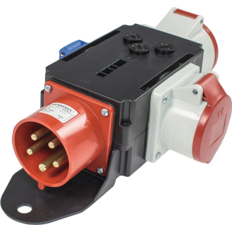 CEE-Adapter MIXO MOSEL 1xCEE-Stecker 400V,32 A,5-polig IP44 AS-SCHWABE-Beschreibung lesen