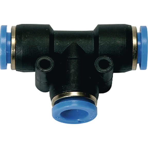 T-Steckverbindung Blaue Serie 6mm L1 19mm T-Steckverbindung Blaue Serie 6mm L1 19mm-Beschreibung lesen