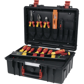 Werkzeugsortiment Basic Set L electric 45530 17-tlg.im Schutzkoffer-Beschreibung lesen