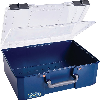 Sortimentskasten CarryLite B413xT330xH148mm transp.blau