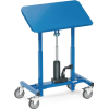 Merialständer Ladefl. L750xB450mm verstellb. H.720-1080mm brillantblau fahrbar