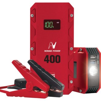 Lithium Booster NOMAD POWER 400 Ladespannung 12 V Startstrom 500 A-Beschreibung lesen