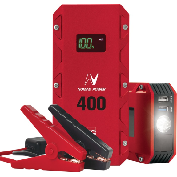 Lithium Booster NOMAD POWER 400 Ladespannung 12 V Startstrom 500 A-Beschreibung lesen
