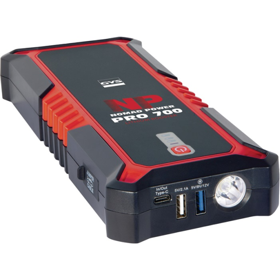 Lithium Booster NOMAD POWER PRO 700 Ladespannung 12 V Startstrom 600 A-Beschreibung lesen