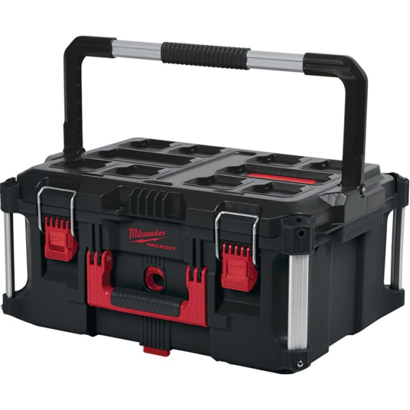 Koffer PACKOUT L411xB561xH282mm Polymer schwarz-rot-Beschreibung lesen