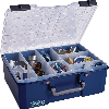 Sortimentskasten CarryLite 150 B413xT330xH147mm 8 Fächer blau Sortimentskasten CarryLite 150 B413xT330xH147mm 8 Fächer blau