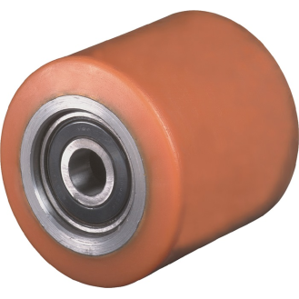 Gabelrolle PUR Naben-L.40mm Rad-B.40mm D.85mm-Beschreibung lesen