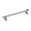 Schienenanlage Leichtmetallrohr D.30 mm,L 3000mm Alu.f.Regalleiter