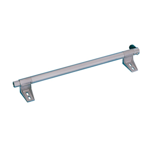 Schienenanlage Leichtmetallrohr D.30 mm,L 3000mm Alu.f.Regalleiter-Beschreibung lesen