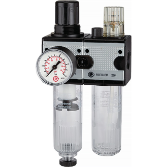 Wartungseinheit MULTIFIX Gew.G 1/4 Zoll HA BG I 2-tlg.1100l/min B.92,8mm-Beschreibung lesen