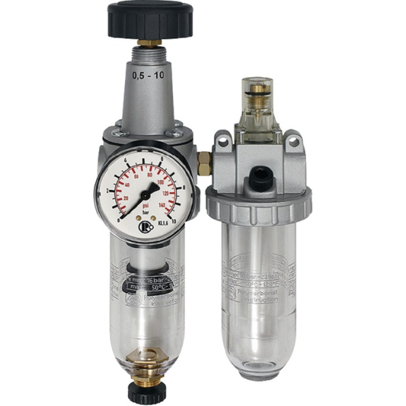 Wartungseinheit Stand.Gew.G 1 Zoll HA BG IV 2-tlg.4000l/min B.220mm-Beschreibung lesen