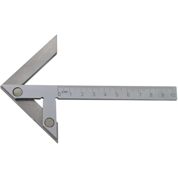 Zentrierwinkel mit mm-Teilung 300x180mm-Beschreibung lesen