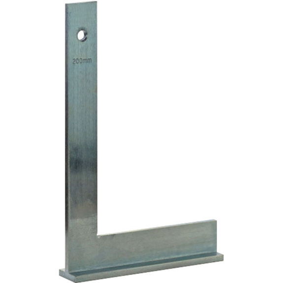 Schlosserwinkel für einfache Richt- und Anreißarbeiten 250x165mm mit Anschlag Schlosserwinkel für einfache Richt- und Anreißarbeiten 250x165mm mit Anschlag-Beschreibung lesen