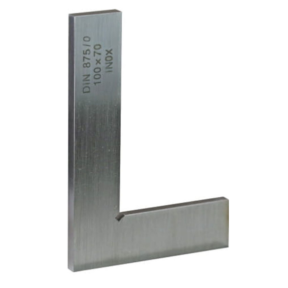Kontrollwinkel flach aus rostfreier Stahl, gehärtet 200x130mm DIN 875/2 Kontrollwinkel flach aus rostfreier Stahl, gehärtet 200x130mm DIN 875/2-Beschreibung lesen