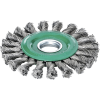 Zopfrundbürste D.115mm Bohr.Drahtstärke 0,5mm VA 14mm 12500min-¹ Zopfrundbürste D.115mm Bohr.Drahtstärke 0,5mm VA 14mm 12500min-¹