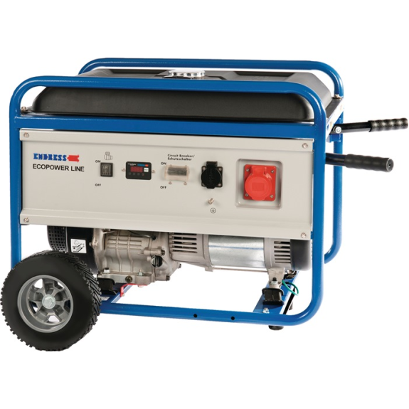 Stromerzeuger 6,25 kVA 5 kW Benzin-Beschreibung lesen