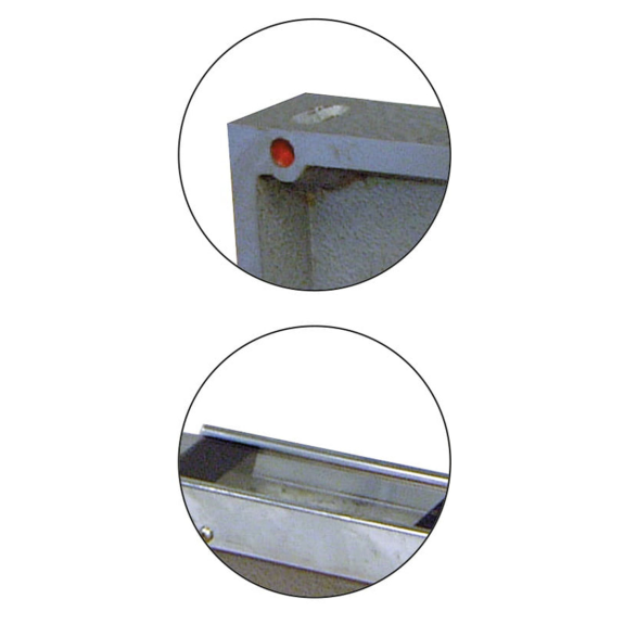 Prismen-Paare mit Einschnittwinkel 90° 150x55x45mm DIN 876/2-Beschreibung lesen