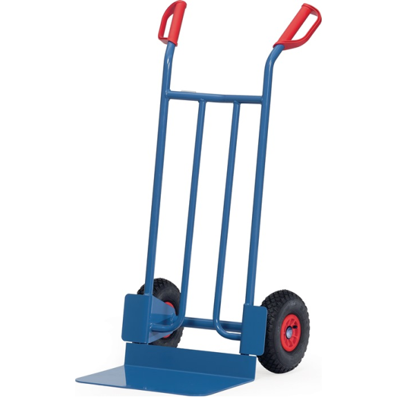 Sackkarre H.1150mm Schaufel-L300xB480mm Luft-Bereifung Trgf.250kg brillantblau Sackkarre H.1150mm Schaufel-L300xB480mm Luft-Bereifung Trgf.250kg brillantblau-Beschreibung lesen