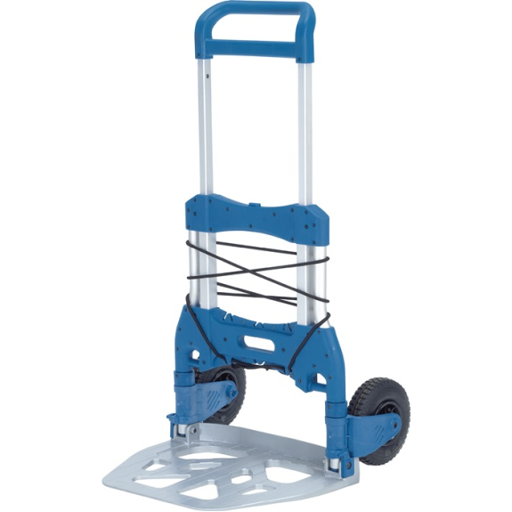 Transportkarre klappbar STA Alu.H.1190mm Schaufel-L.450xB595mm Trgf.250kg-Beschreibung lesen