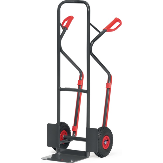 Gerbeur H.1300mm pelle L250xL320mm pneumatiques Trgf300kg gris anthracite-Leggi tutto