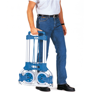 Transportkarren klappbar STA Alu.H.1090mm Schaufel-L.320mm/-B.480mm Trgf.125kg-Beschreibung lesen