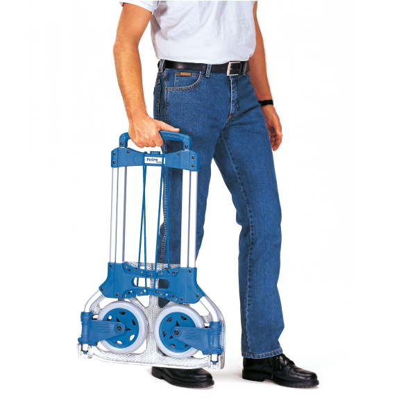 Transportkarren klappbar STA Alu.H.1090mm Schaufel-L.320mm/-B.480mm Trgf.125kg-Beschreibung lesen