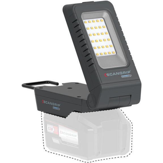 LED-Strahler BASIC CONNECT 97 W 1000 lm 5,2 Ah 18 V IP30-Lire la description