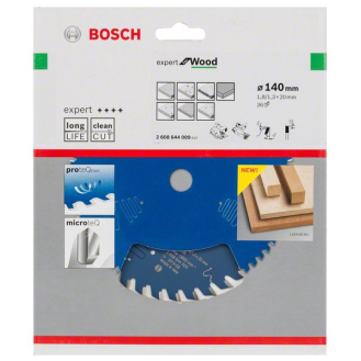 Kreissägeblt Expert for Wood AD 140mm Z.36 WZ Bohr.20mm Schnitt-B.1,8mm-Beschreibung lesen