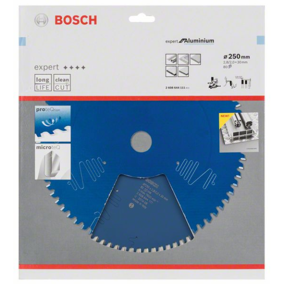Kreissägeblt AD 250mm Z.80 HLTCG Bohr.30mm Schnitt-B.2,8mm HM-Beschreibung lesen
