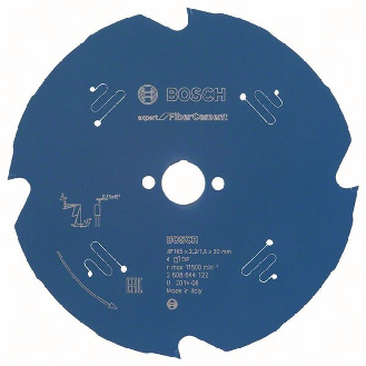 Kreissägeblt AD 165mm Z.4 TCG Bohr.20mm Schnitt-B.2,2mm HM-Beschreibung lesen