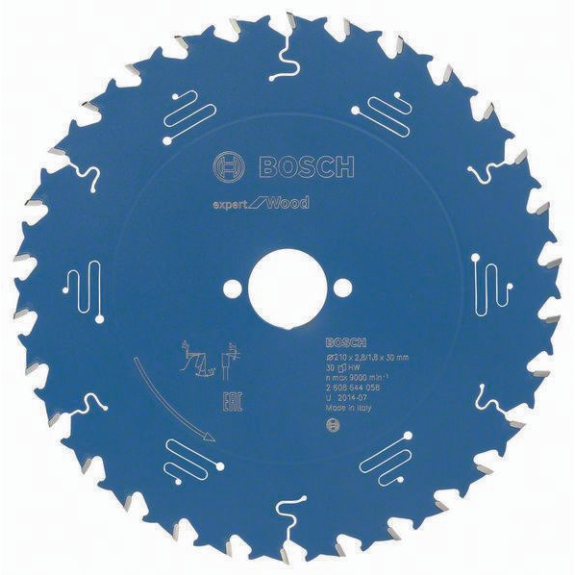 Kreissägeblt Expert for Wood AD 210mm Z.30 WZ Bohr.30mm Schnitt-B.2,8mm-Beschreibung lesen