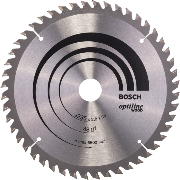 Kreissägeblt Optiline Wood AD 235mm Z.48 WZ Bohr.30mm Schnitt-B.2,8mm HM Kreissägeblt Optiline Wood AD 235mm Z.48 WZ Bohr.30mm Schnitt-B.2,8mm HM-Beschreibung lesen